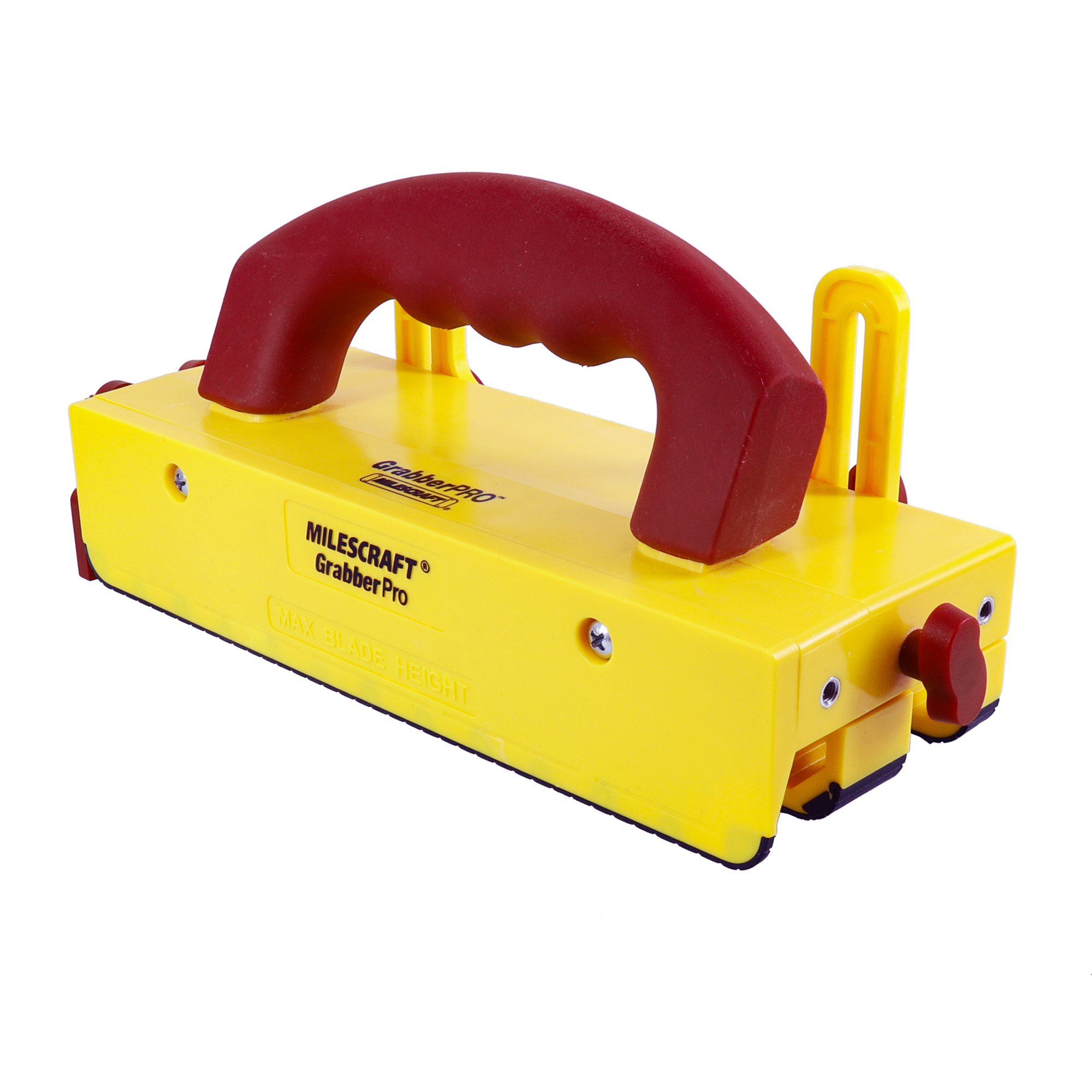 Milescraft Grabber Pro Push Block — Adjustable, Multi-Leg Design, Angled Handle, Model# 34060003